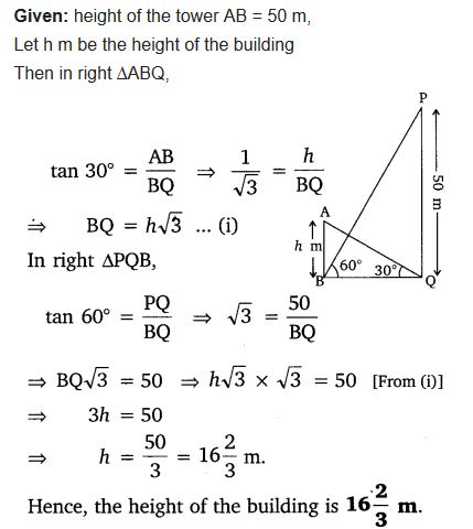 Class 10 Maths Chapter 9 NCERT Solutions Ex 9.1 pdf Q9