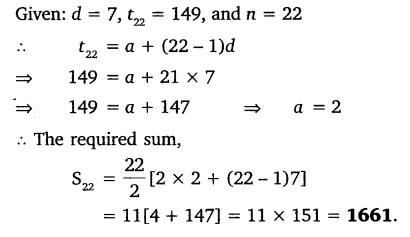 Exercise 5.3 Class 10 Maths NCERT Solutions Arithmetic Progression Q7