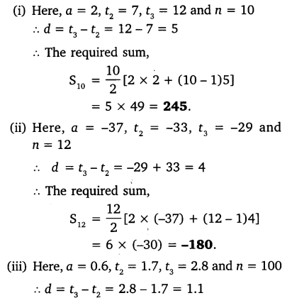 NCERT Solutions for Class 10 Maths Chapter 5 Pdf Arithmetic Progression Ex 5.3 Q1