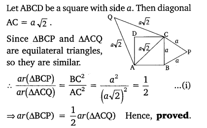 Triangles Class 10 Exercise 6.4