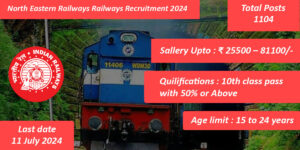 North Eastern Railways Recruitment